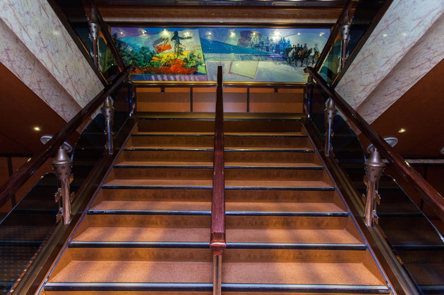 Stairs on Carnival Valor