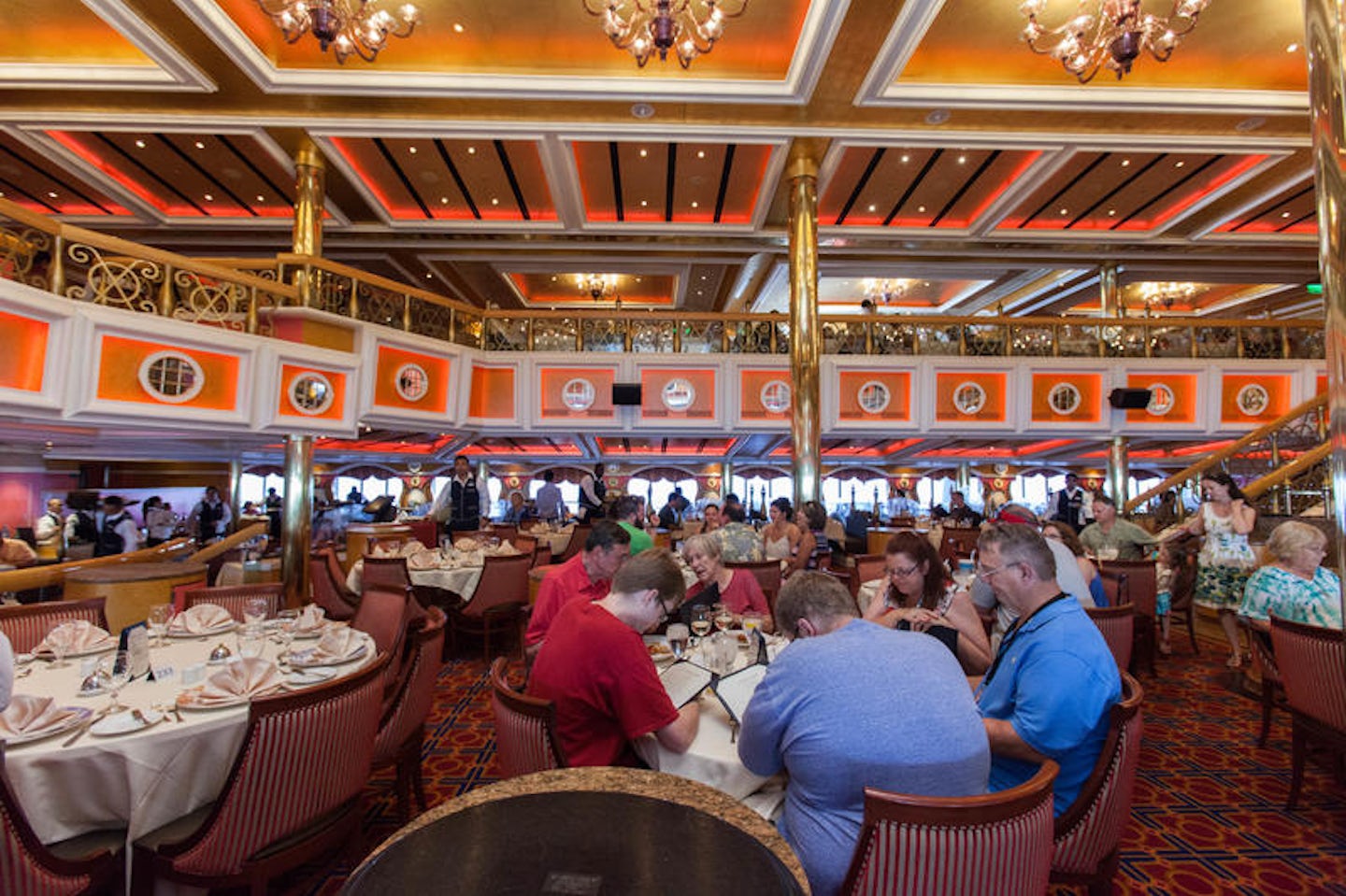 Lincoln Dining Room on Carnival Valor Cruise Ship Cruise Critic