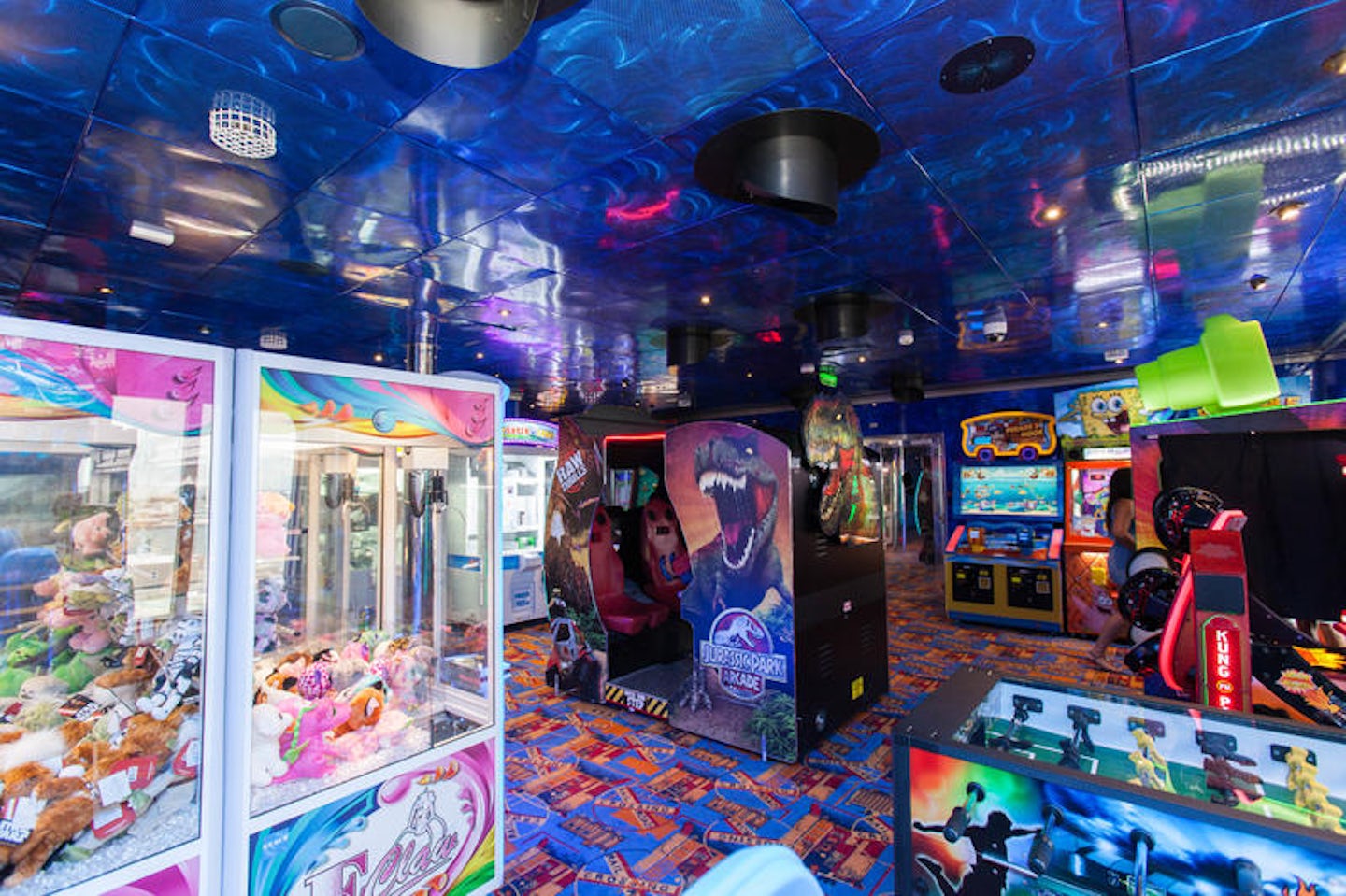 Caboose Video Arcade on Carnival Valor