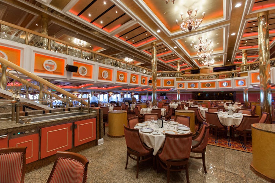 Lincoln Dining Room on Carnival Valor Cruise Ship Cruise Critic