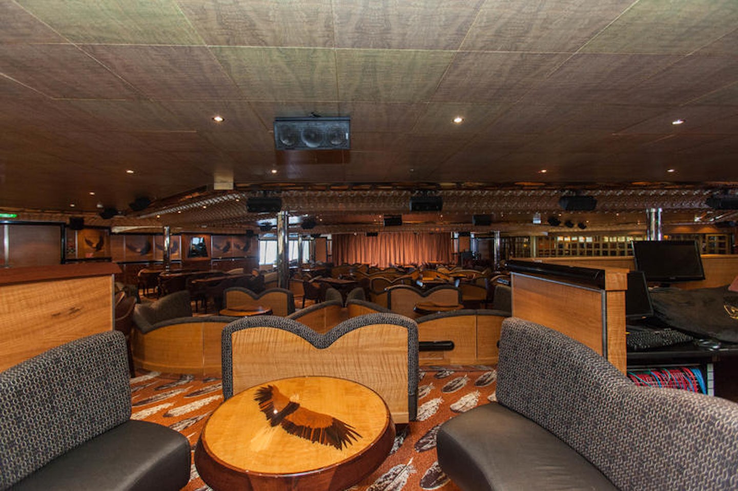 Eagles Aft Lounge on Carnival Valor Cruise Ship Cruise Critic