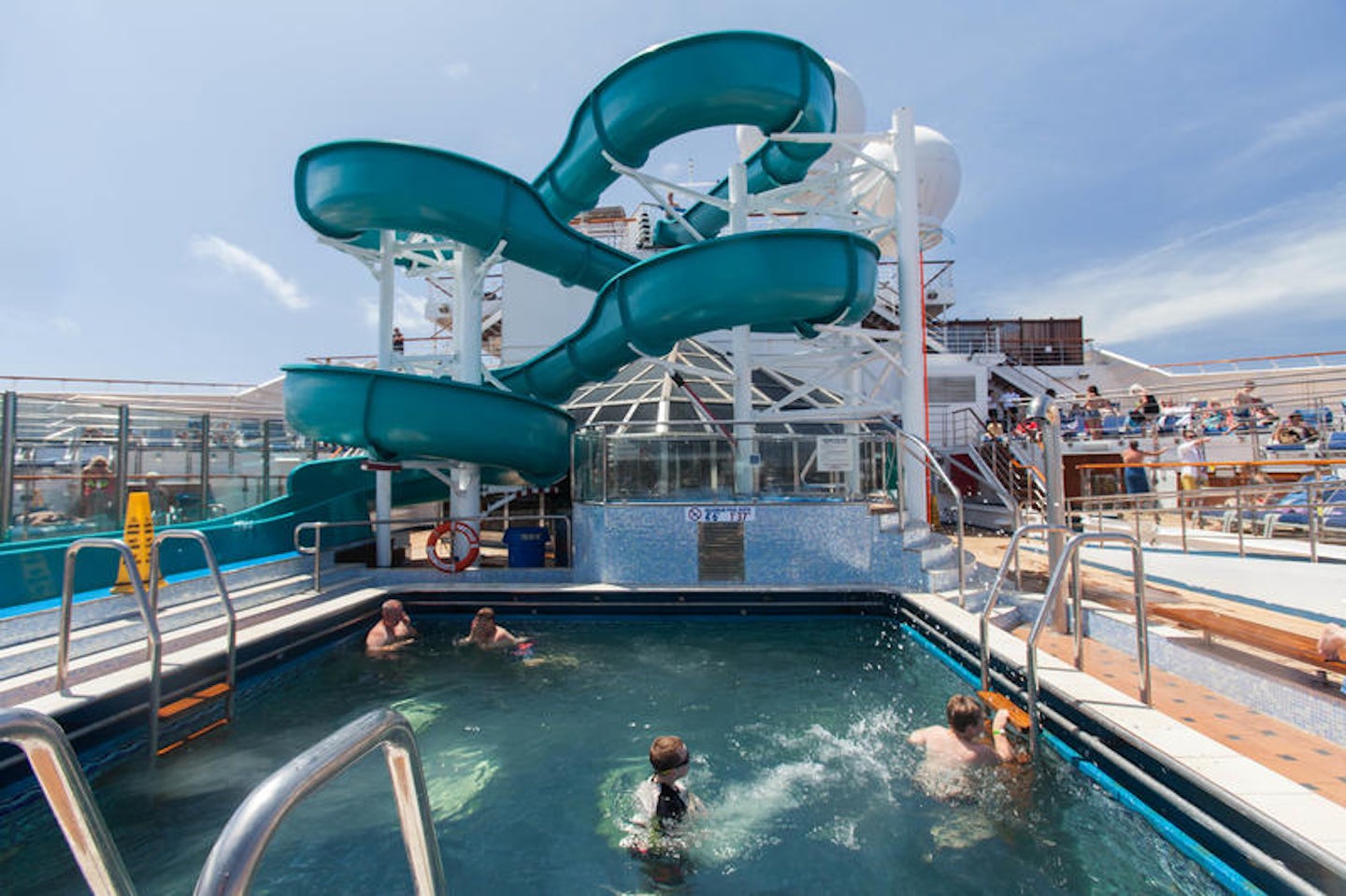 The Twister Waterslide on Carnival Valor