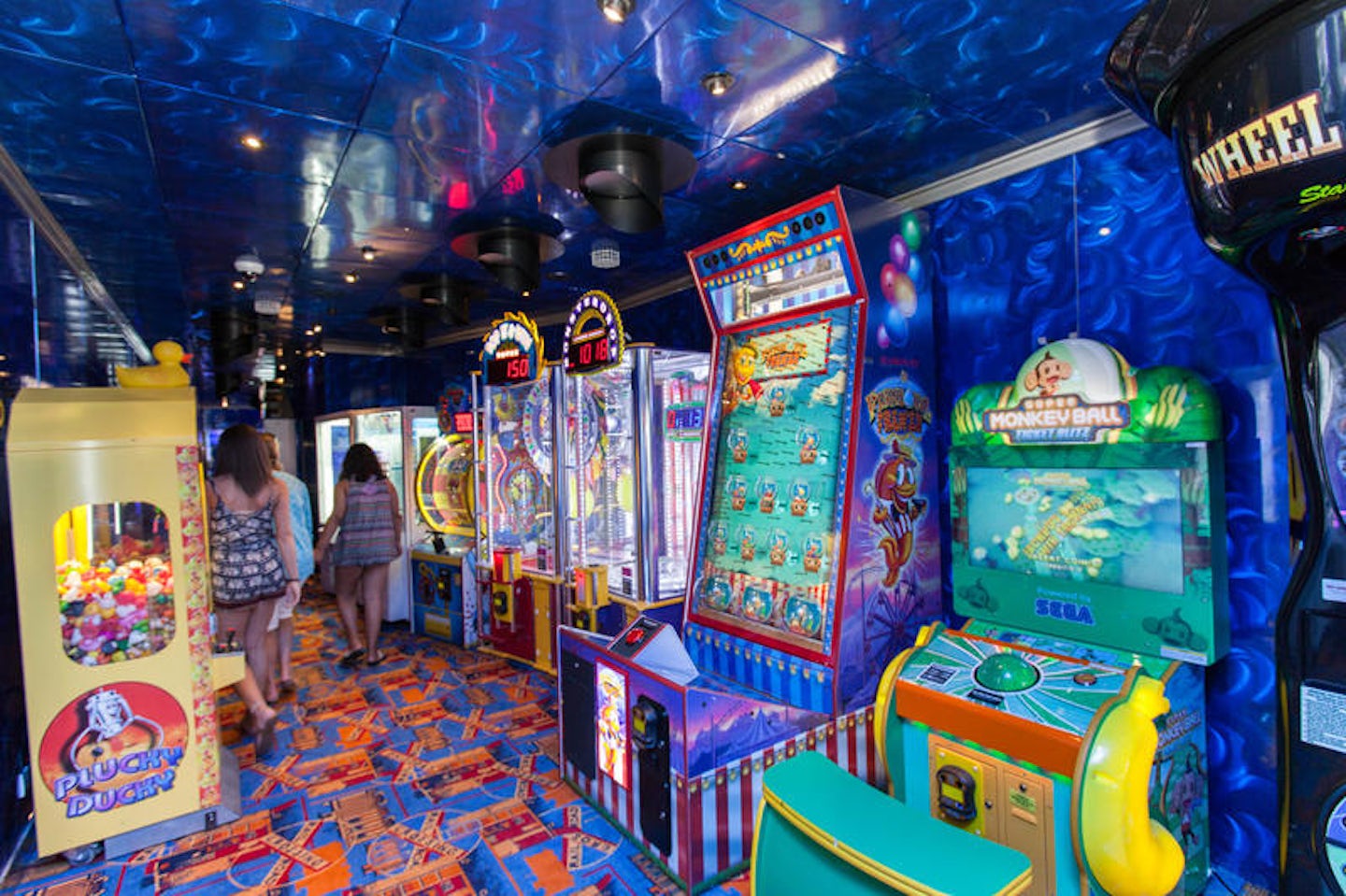 Caboose Video Arcade on Carnival Valor