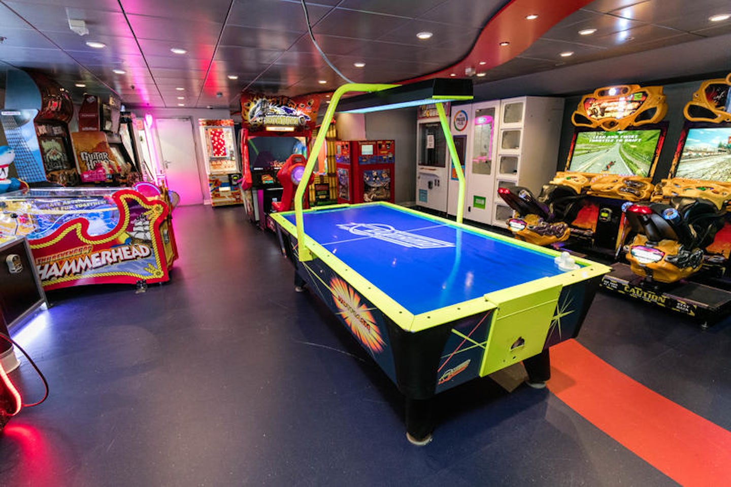 Video Arcade on Jewel of the Seas