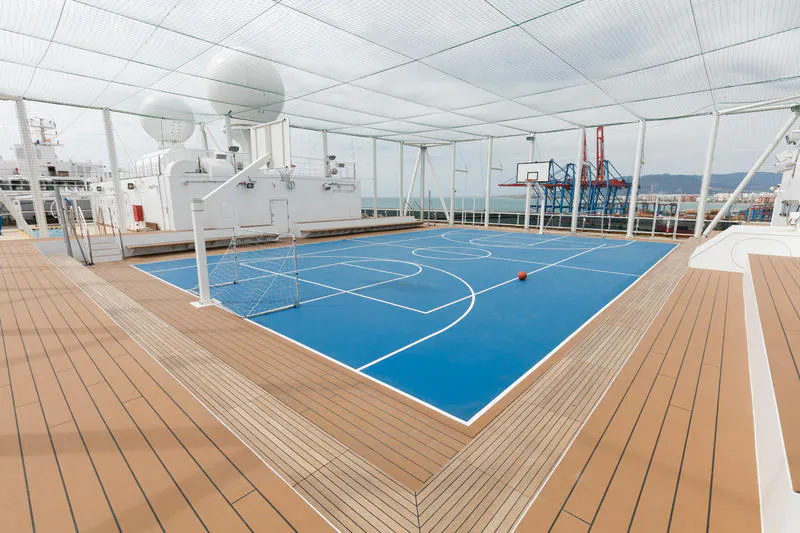 Sports Court on Holland America Koningsdam Cruise Ship Cruise Critic