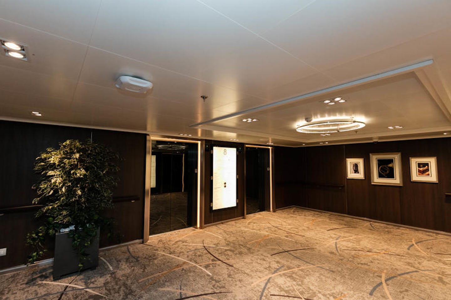 Elevators on Koningsdam