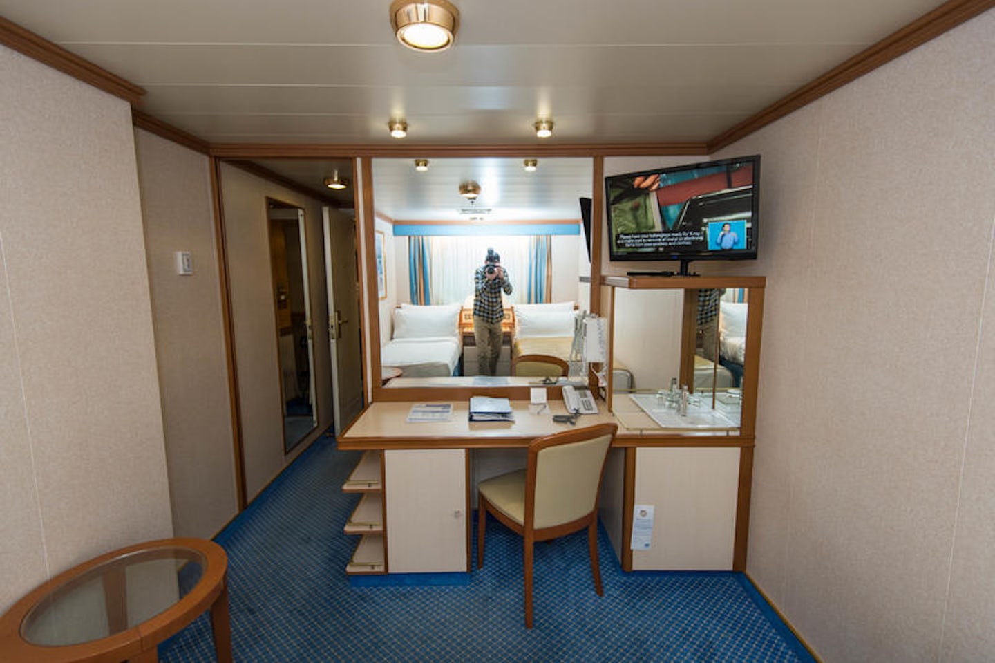 The Ocean-View Cabin on Ruby Princess