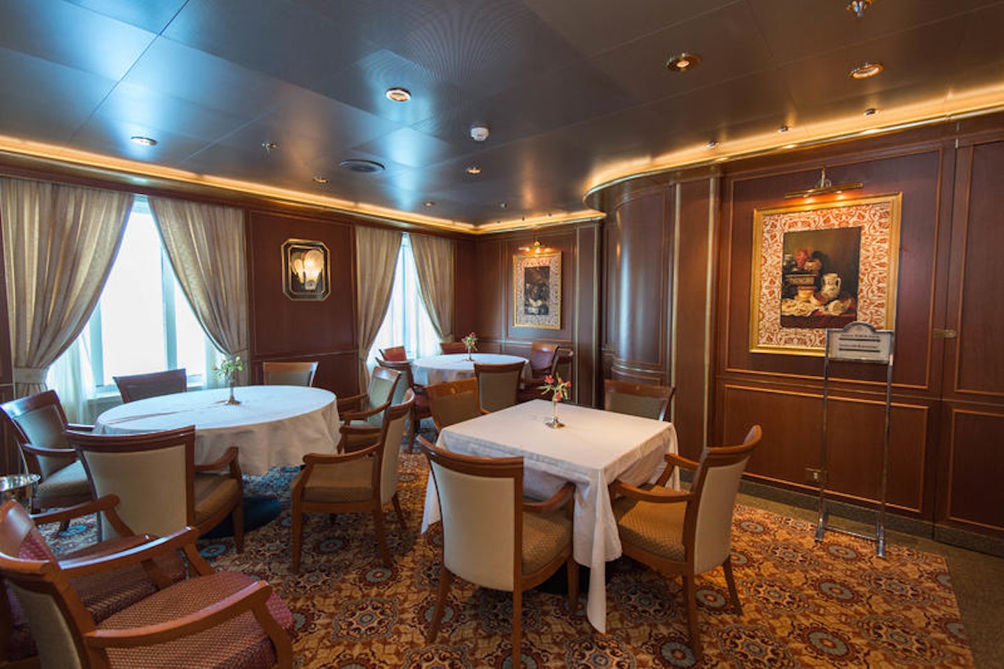 Michelangelo Dining Room on Ruby Princess