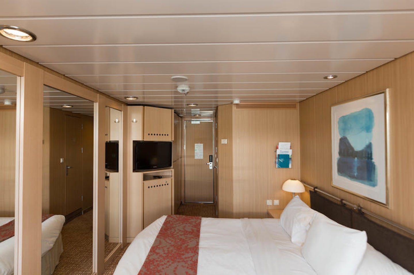 The Deluxe Oceanview Cabin with Balcony on Celebrity Millennium