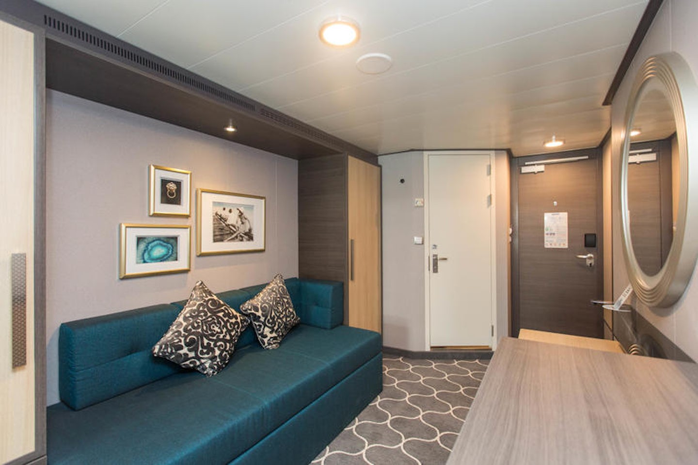 The Central Park View Cabin on Harmony of the Seas