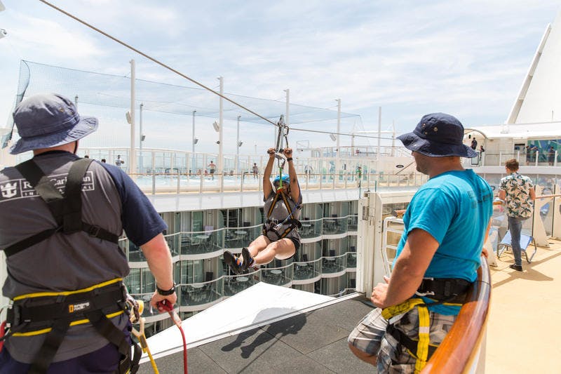 Zip Line on Royal Caribbean Harmony of the Seas Cruise Ship Cruise Critic