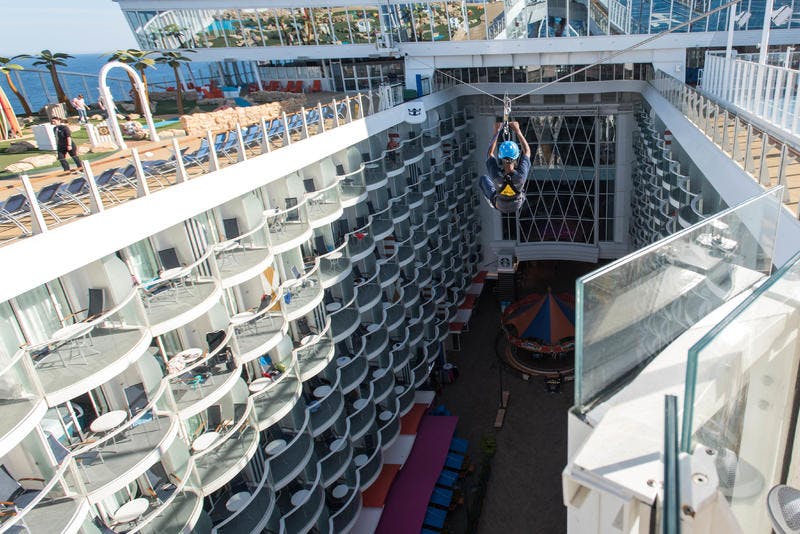Zip Line on Royal Caribbean Harmony of the Seas Cruise Ship Cruise Critic