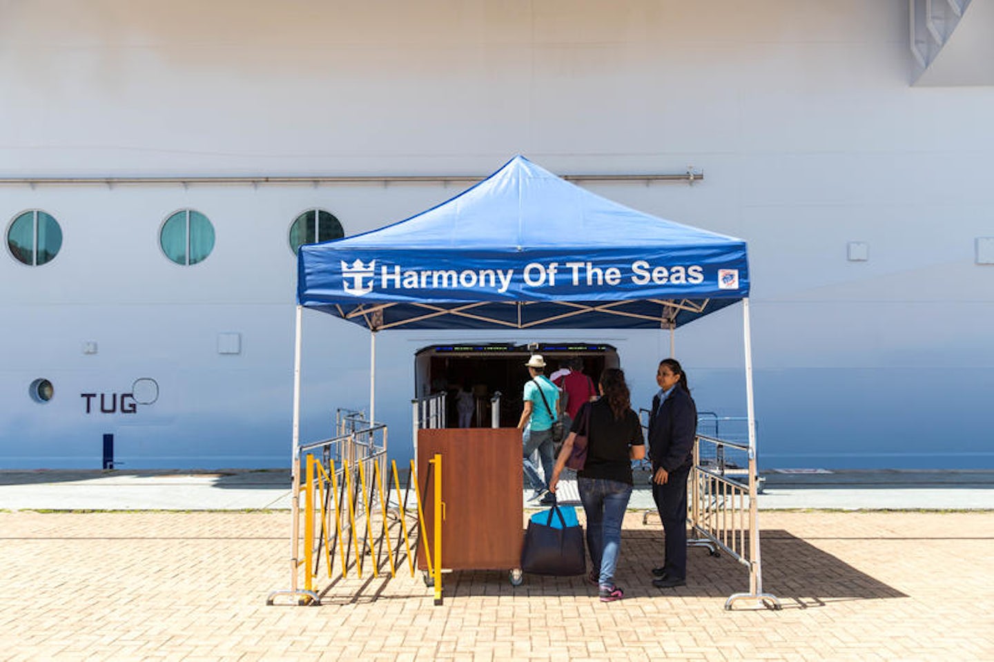 Boarding Area on Harmony of the Seas