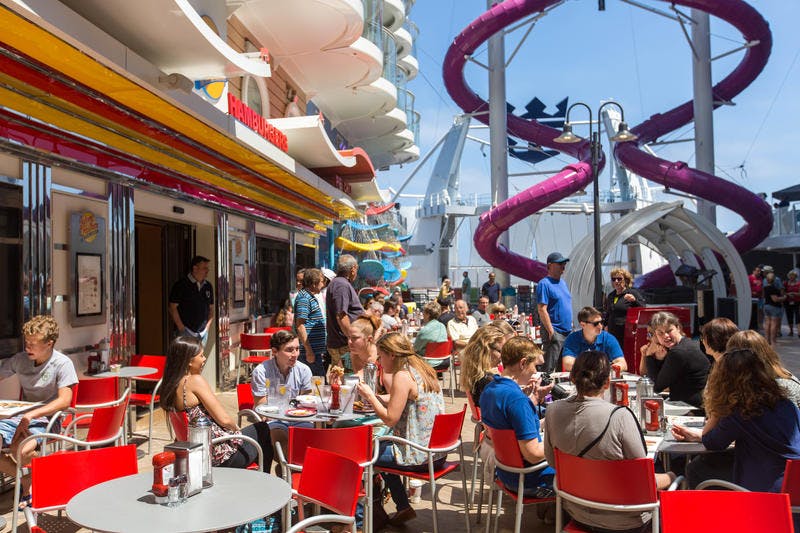 Johnny Rockets on Royal Caribbean Harmony of the Seas Cruise Ship