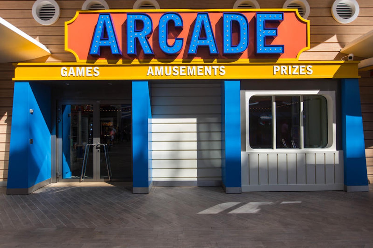 Arcade on Harmony of the Seas