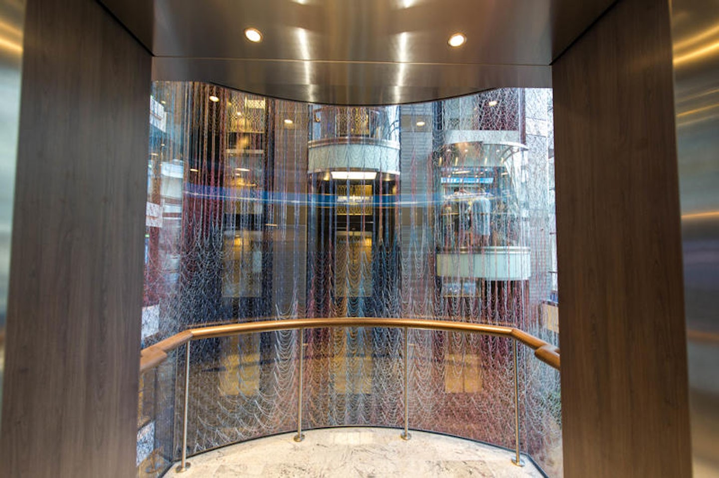 Elevators on Harmony of the Seas