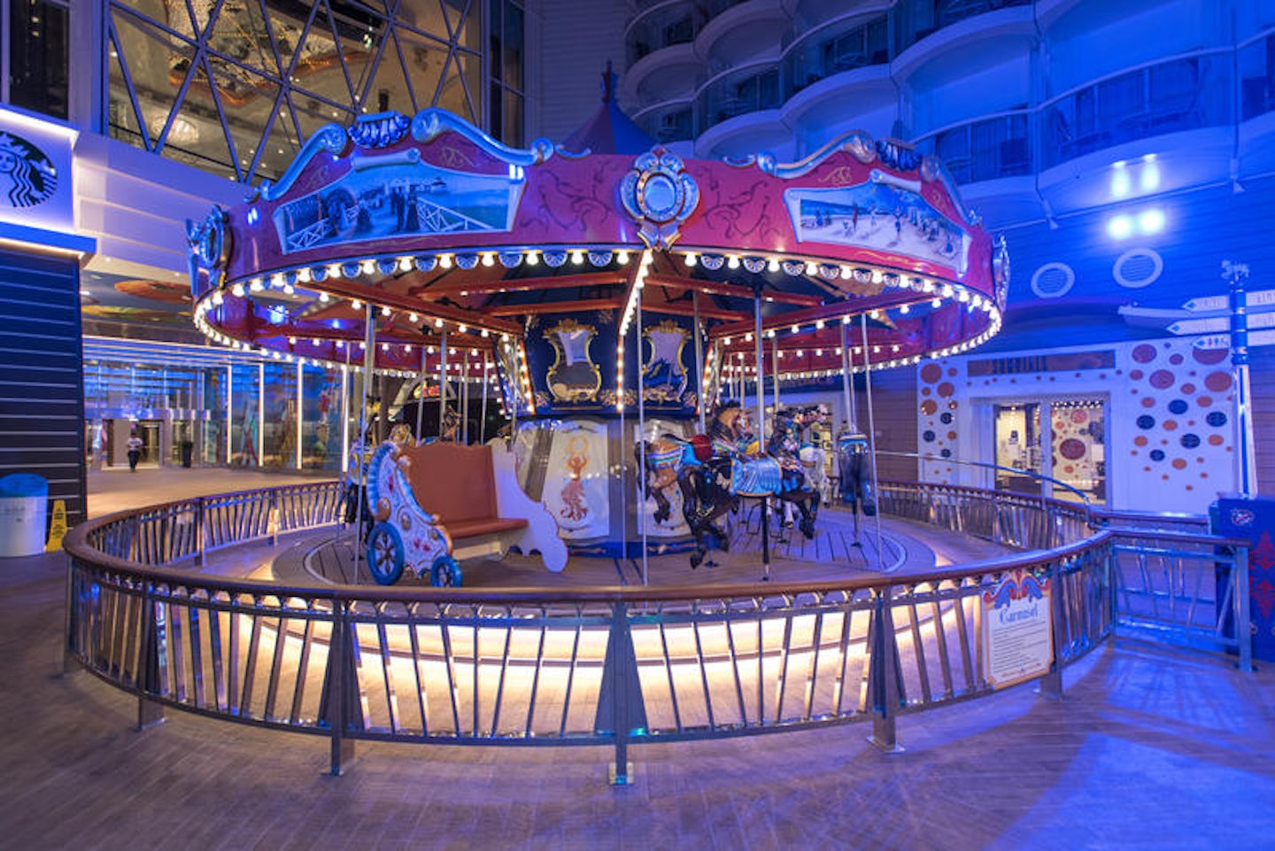 Carousel on Harmony of the Seas