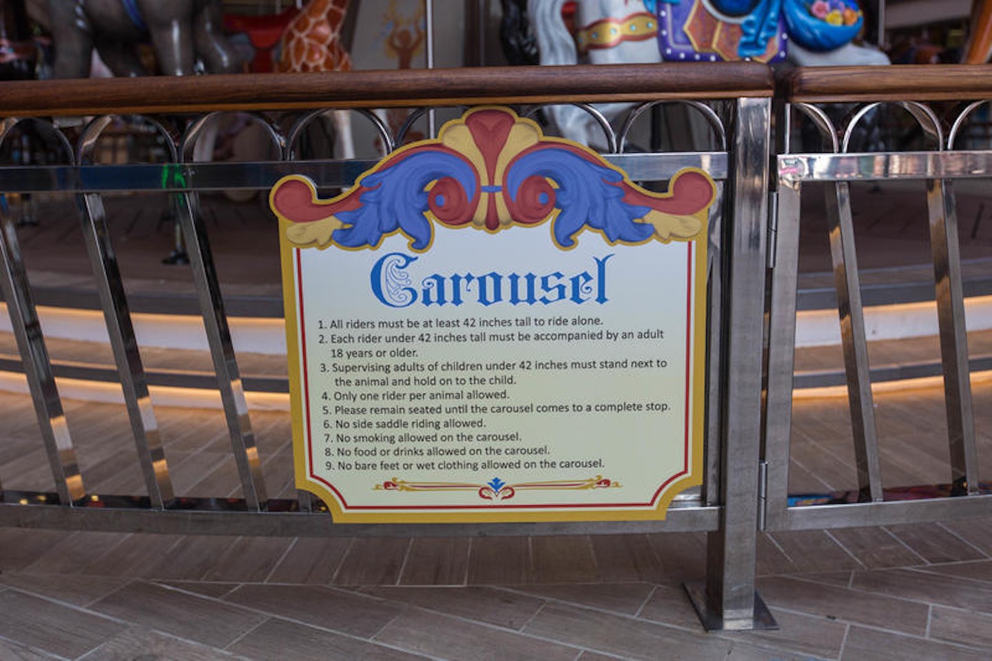 Carousel on Harmony of the Seas