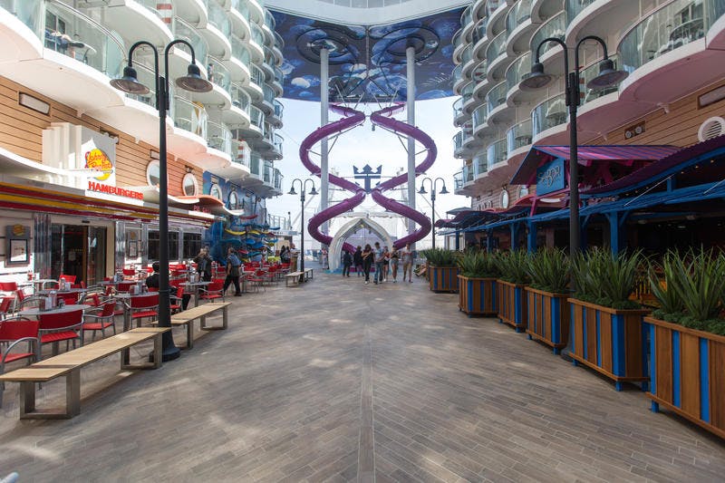 Boardwalk On Royal Caribbean Harmony Of The Seas Cruise Ship - Cruise ...