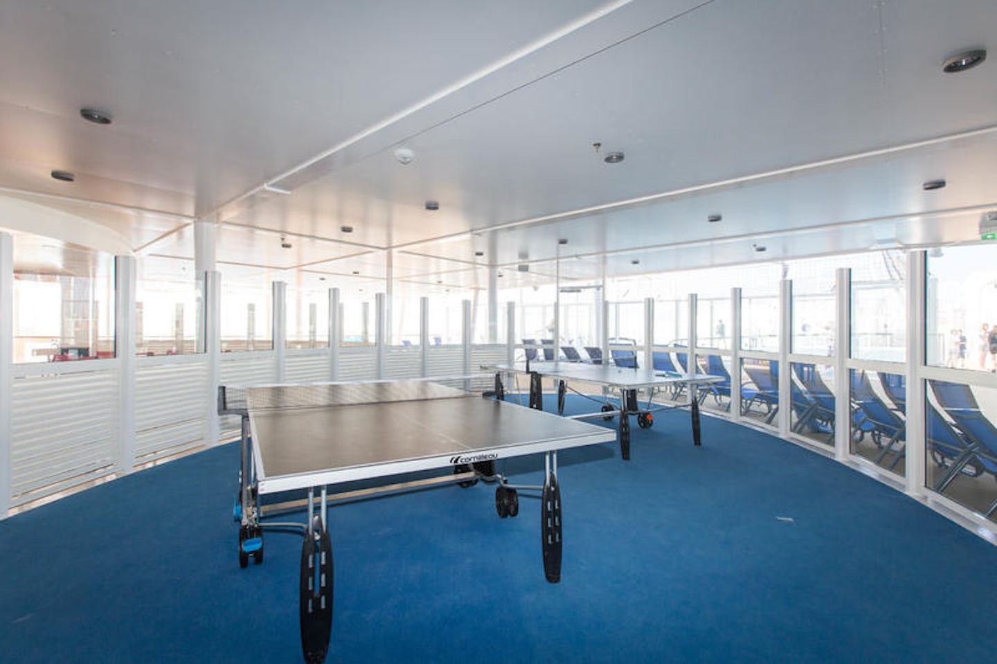 Ping Pong Tables on Harmony of the Seas