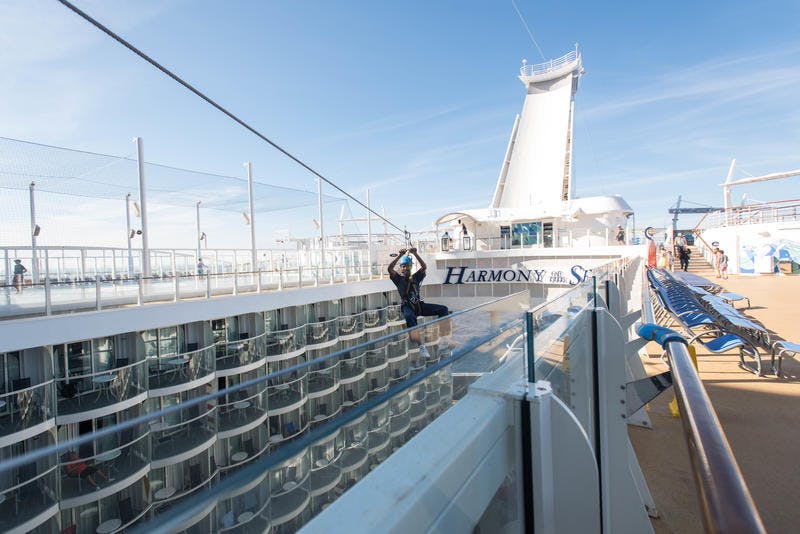 Zip Line on Royal Caribbean Harmony of the Seas Cruise Ship Cruise Critic