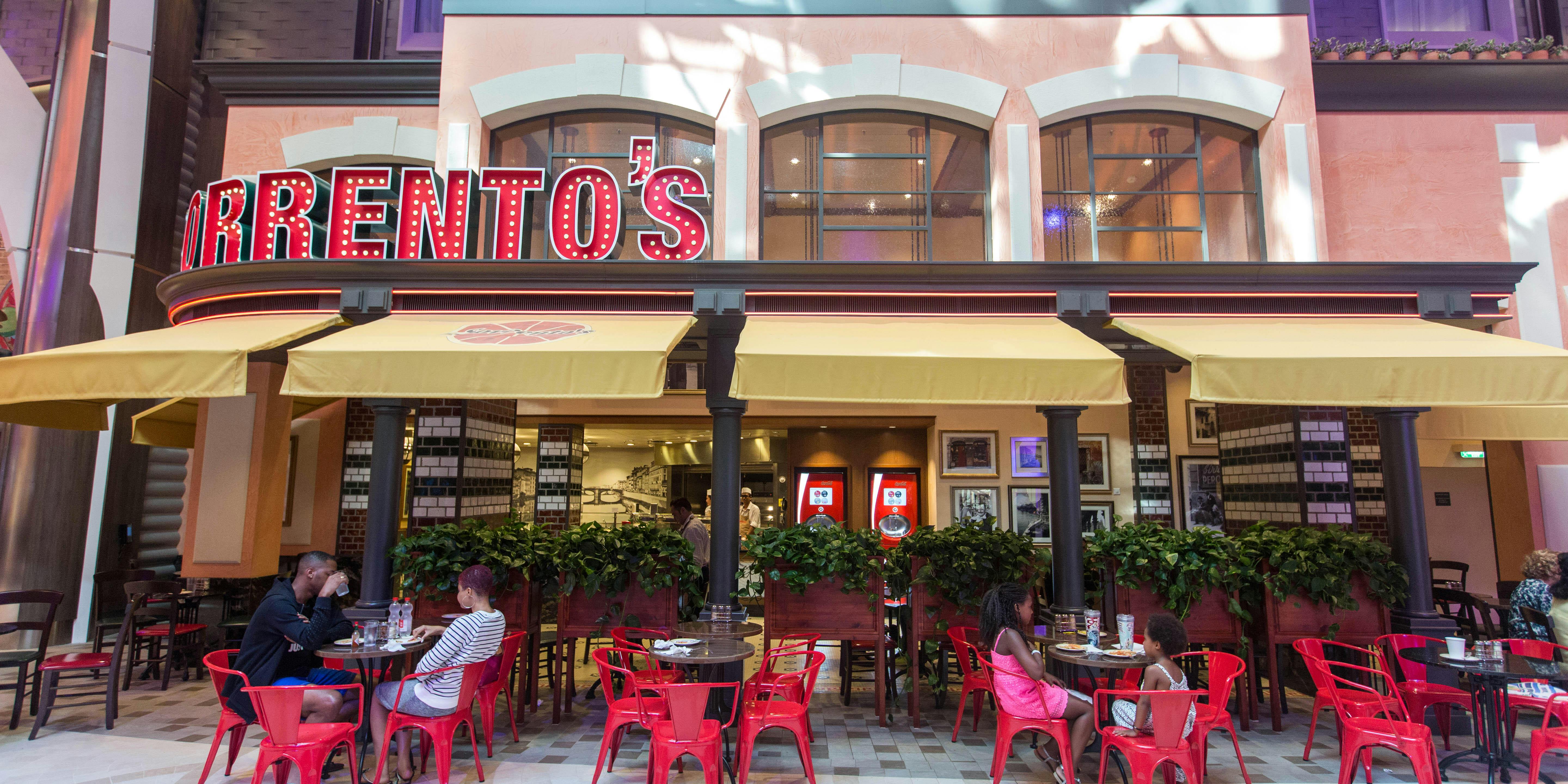 Sorrento�s Pizza on Royal Caribbean