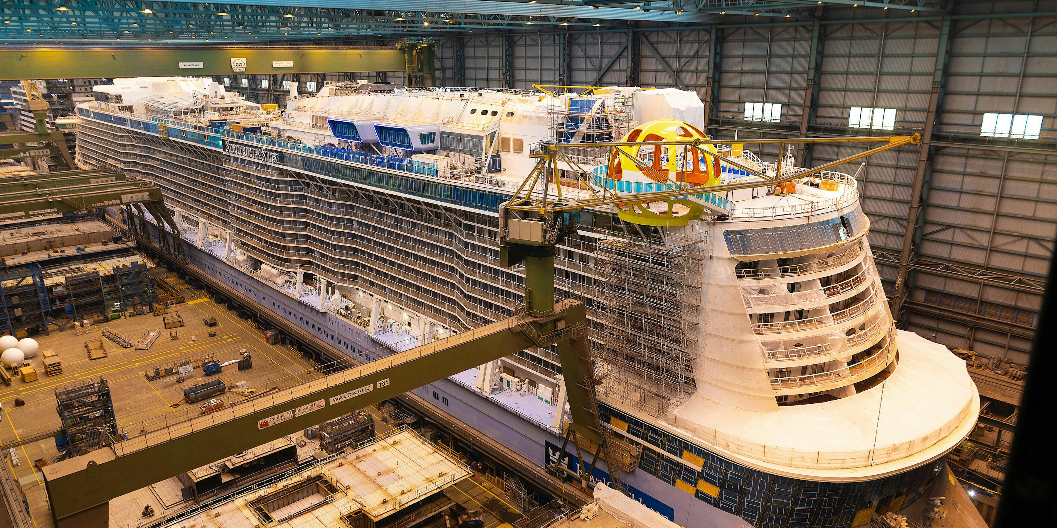 where are cruise ships built