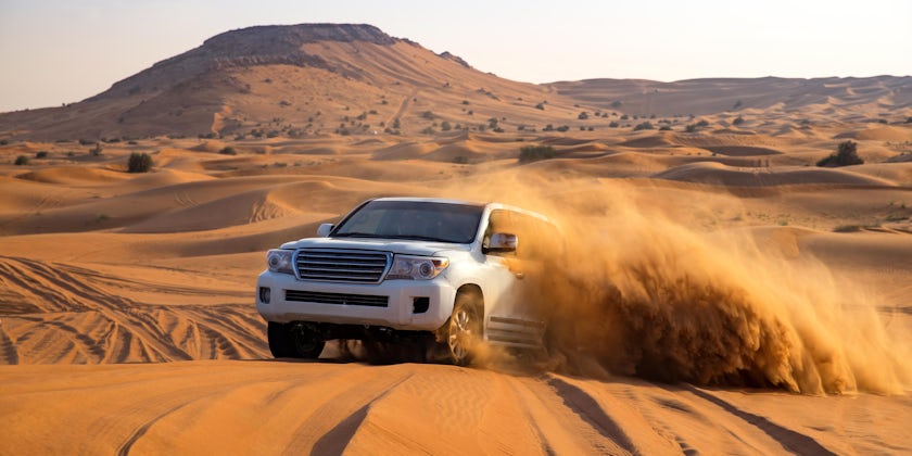 Dune Bashing, A Popular Outdoor Activity in Dubai (Photo: Victor Maschek/Shutterstock)