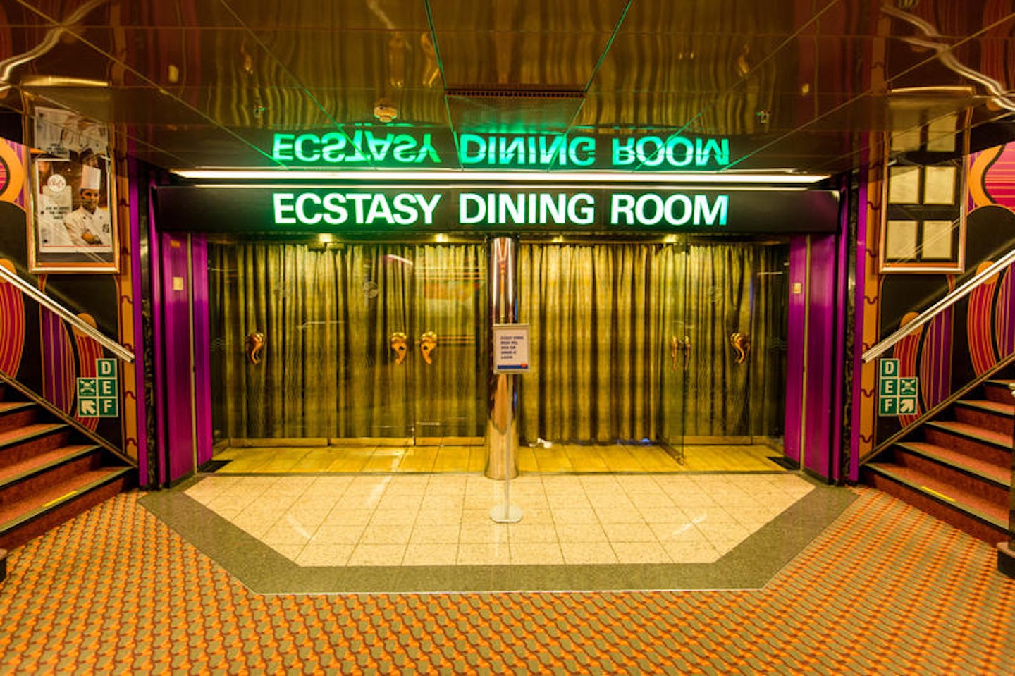 Ecstasy Dining Room on Carnival Sensation