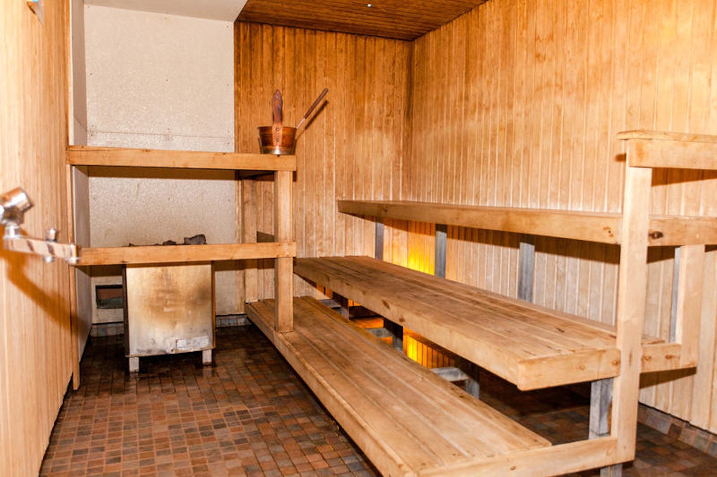 Sauna & Steam Room on Carnival Sensation