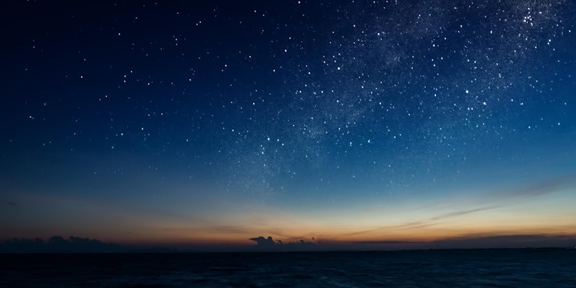 Stargazing at sea (Photo: NOPPHARAT STUDIO 969/Shutterstock.com)