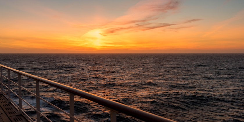 Watching the sun set over the sea is a quintessential cruise experience (Photo: Cruise Critic)