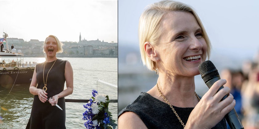 Elizabeth Gilbert, author of the travel classic “Eat Pray Love" and godmother to Avalon Envision (Photo: Avalon Waterways)