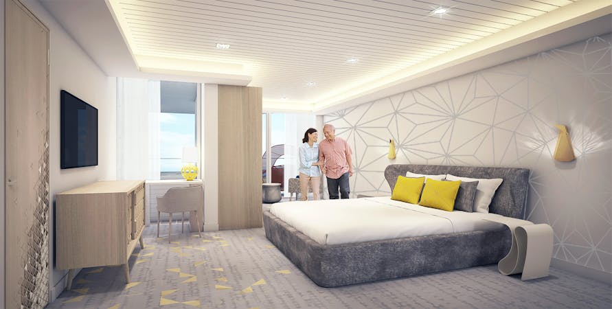 TA Spectrum of the Seas Ultimate Family Suite Grandparents Room