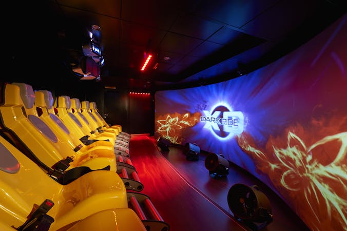 The Dark Ride in the Galaxy Pavilion (Photo: Norwegian Cruise Line) 