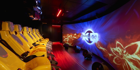 The Dark Ride in the Galaxy Pavilion (Photo: Norwegian Cruise Line) 
