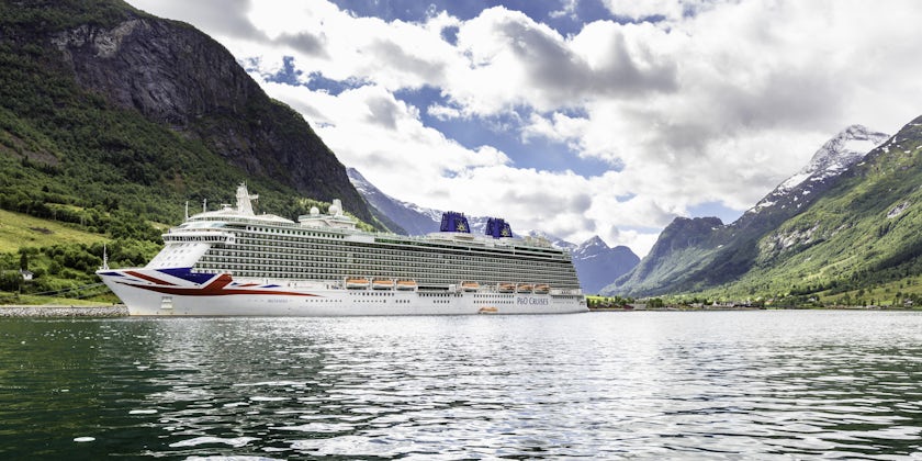Britannia in Norway (Photo: P&O Cruises) 