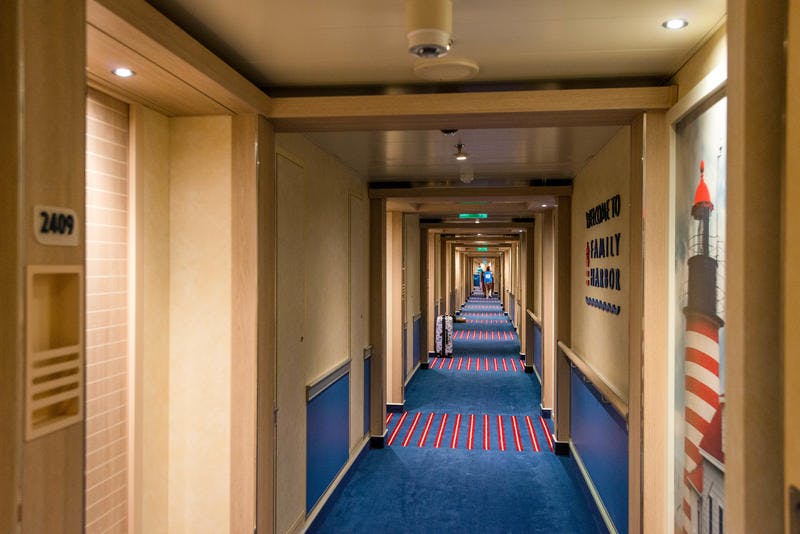 Hallways, Stairways and More on Carnival Vista Cruise Ship Cruise Critic