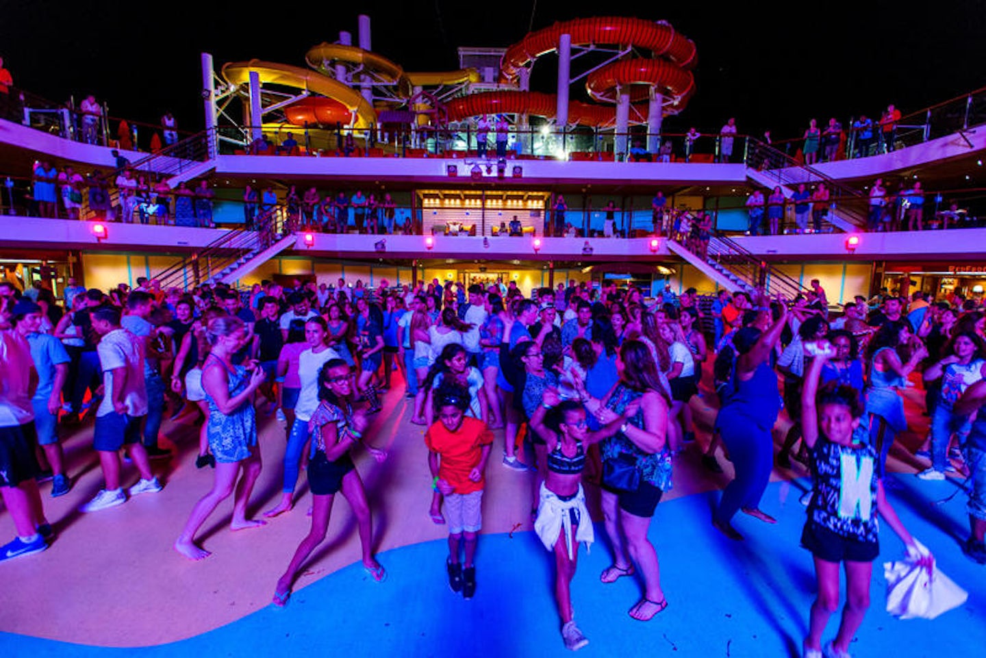 The Deck Parties on Carnival Vista