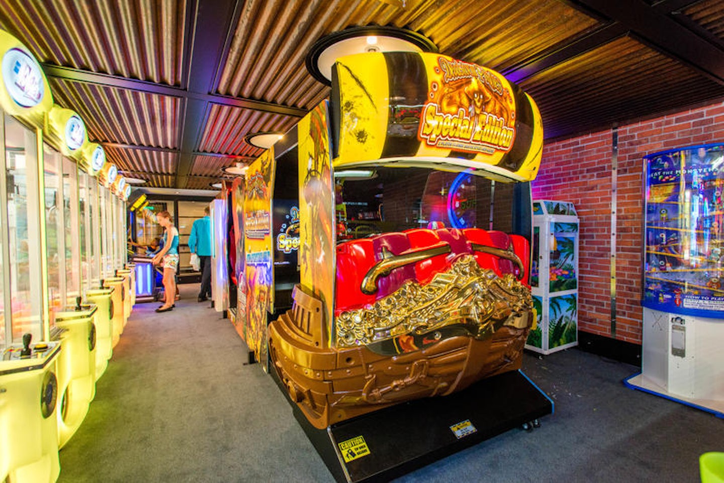 The Warehouse Video Arcade on Carnival Vista