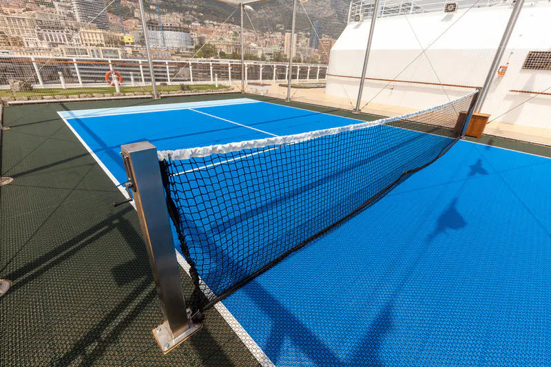 Paddle Tennis Court on Seven Seas Explorer Cruise Ship Cruise Critic