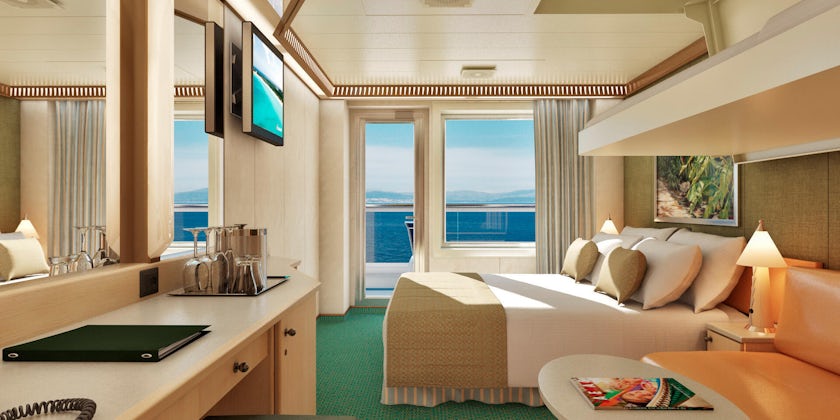 Balcony Stateroom on Carnival Magic (Photo: Carnival Cruise Line)