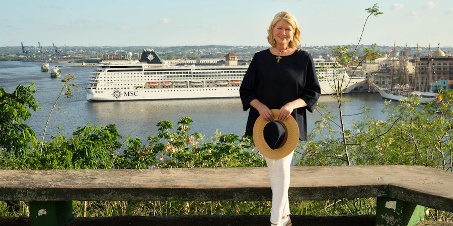 MSC Cruises Teams Up With Martha Stewart on New Shore Excursions, Menus and Gift Packages