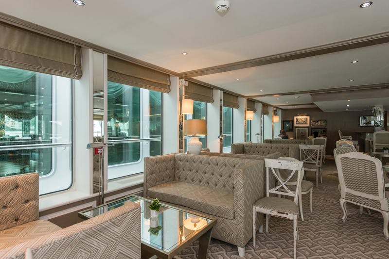 Blue Danube Lounge on Uniworld River Duchess Cruise Ship Cruise Critic