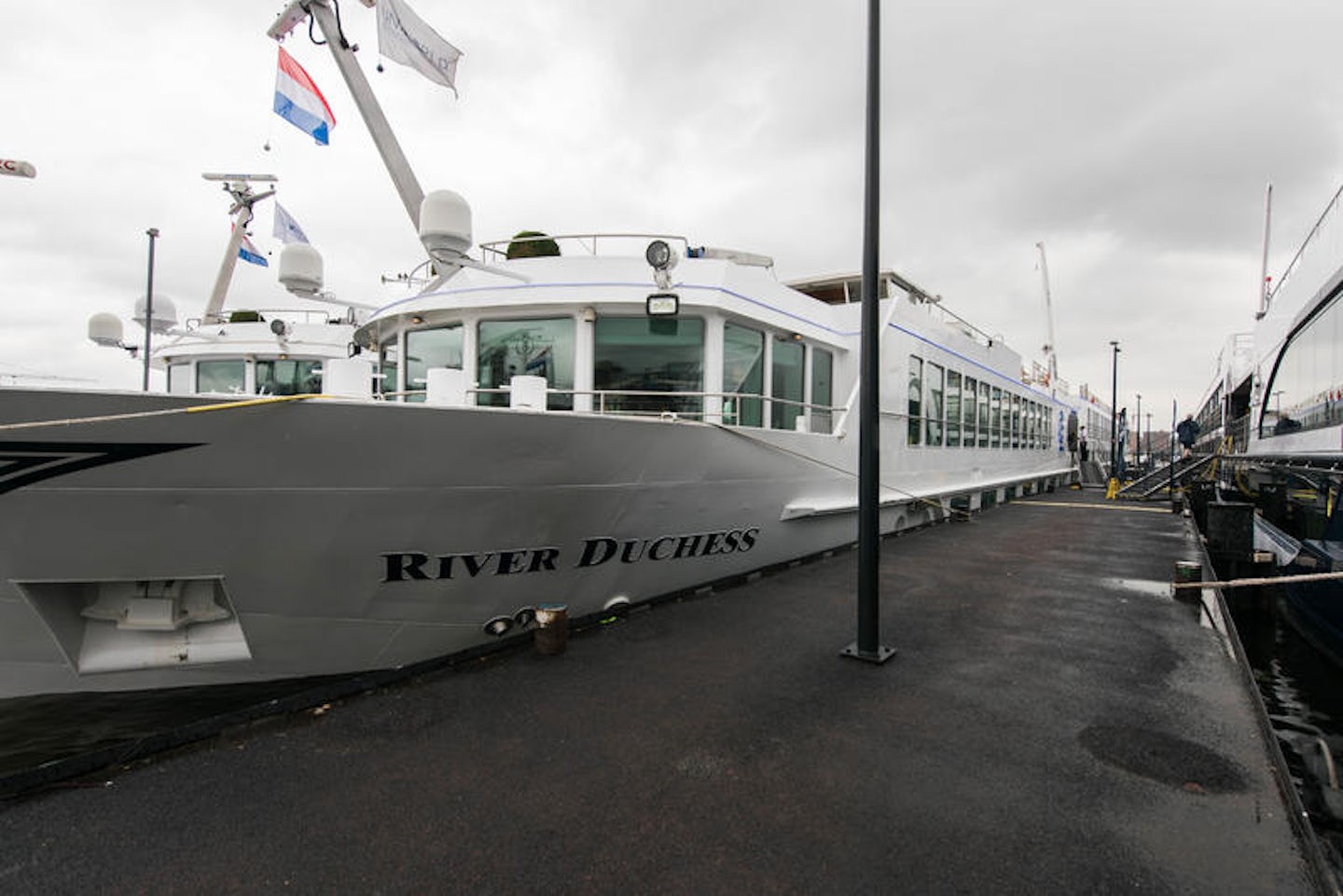 Ship Exterior on River Duchess
