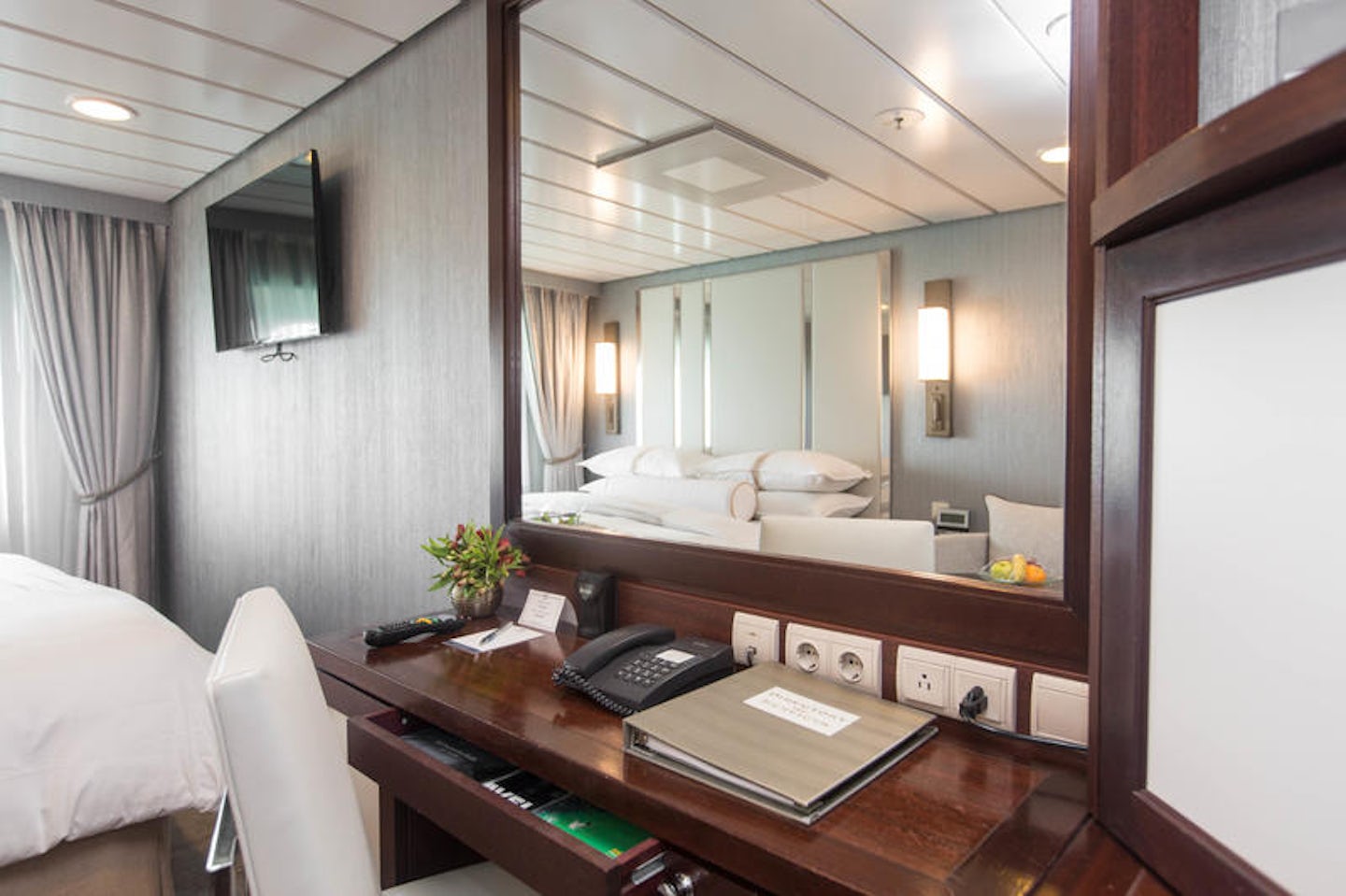 The Club Oceanview Cabin on Azamara Journey