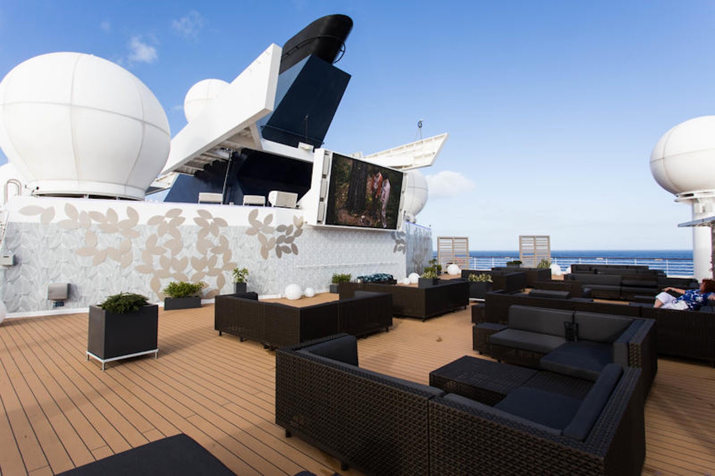 Rooftop Terrace on Celebrity Infinity