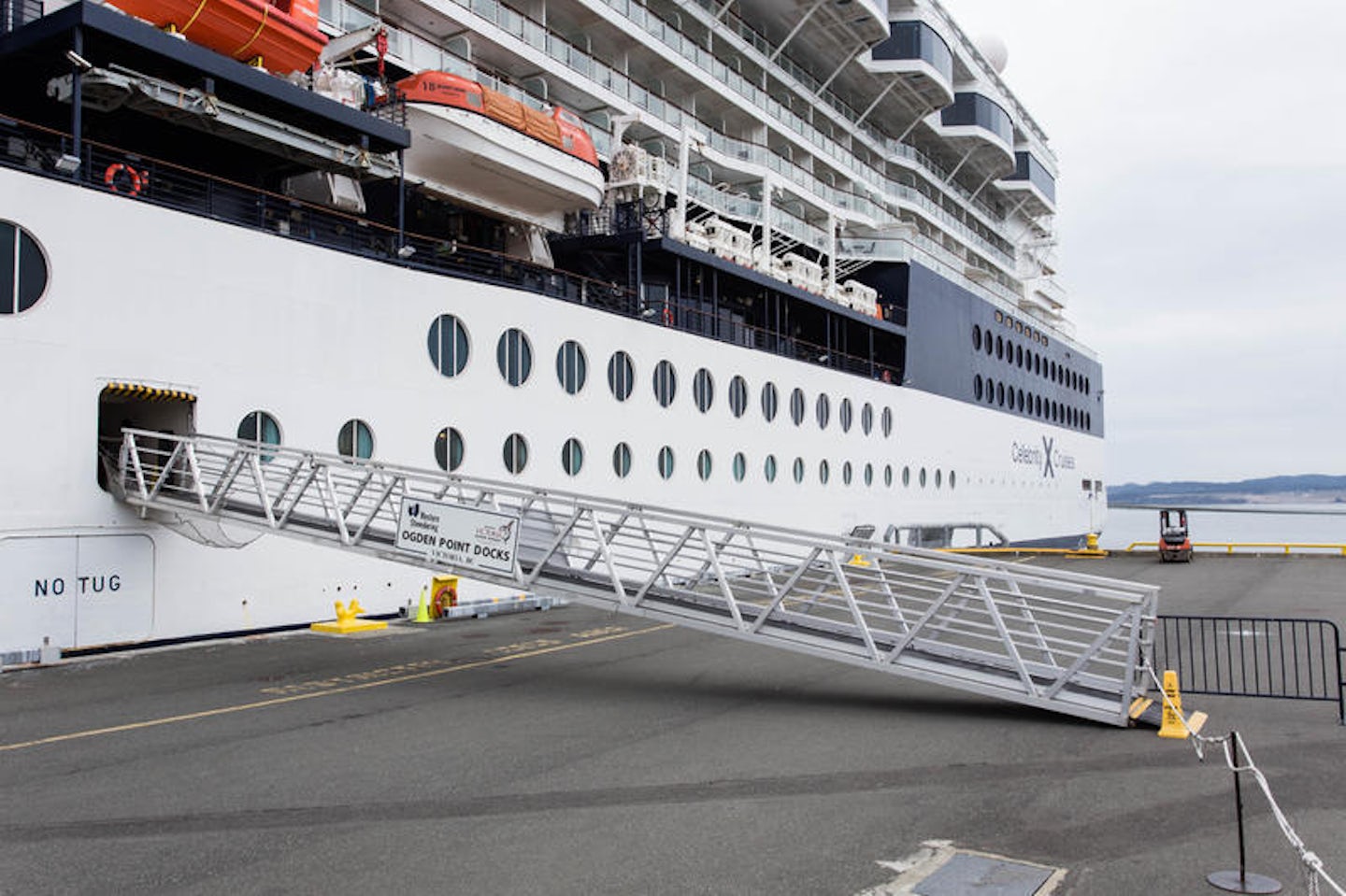 Ship Exterior on Celebrity Infinity
