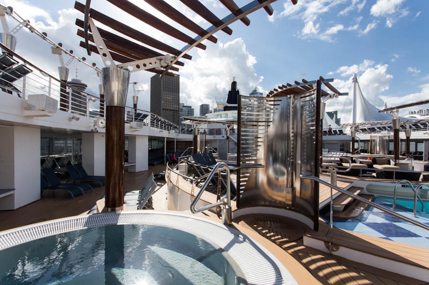 The Hot Tubs on Celebrity Infinity