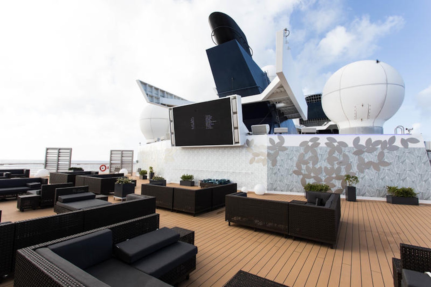Rooftop Terrace on Celebrity Infinity